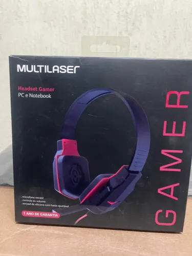 Fone de ouvido headset gamer novo 