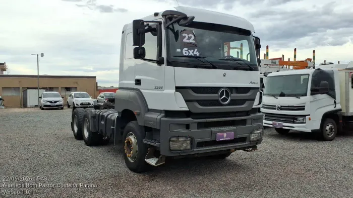 Mercedes-Benz Axor 3344/48 6X4 E5 2022/2022 Vamos Seminovos Curitiba