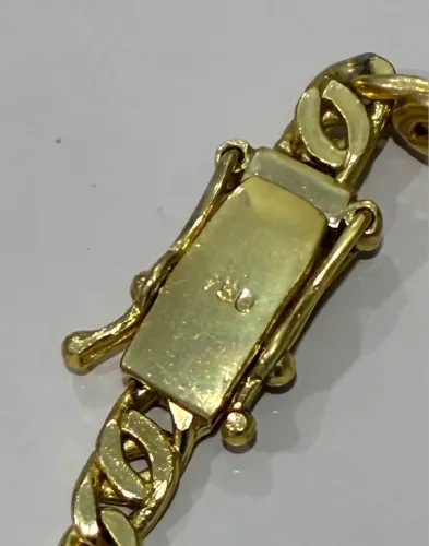 Cordão banho de ouro 25 gramas