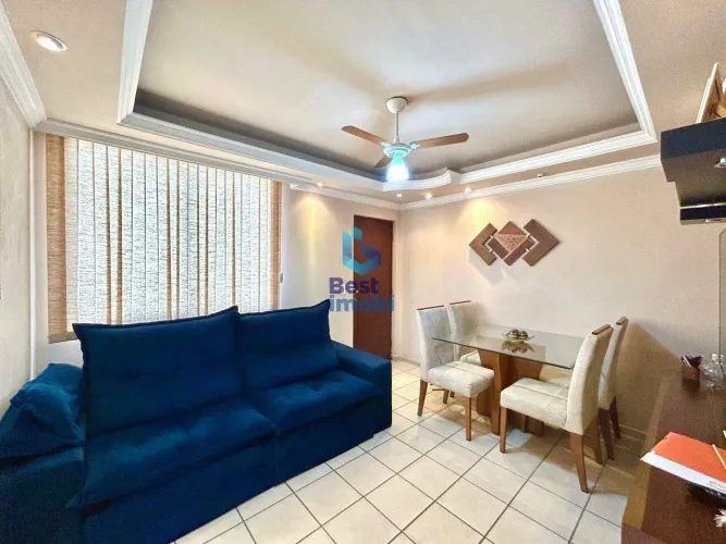 Apartamento à Venda com 2 Quartos e Rebaixamento em Gesso