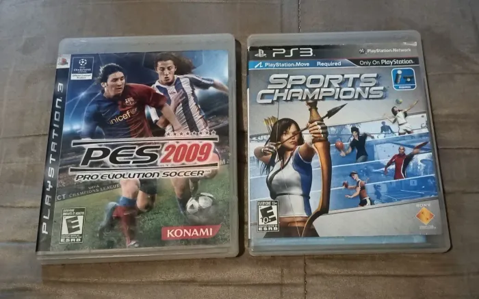 2 jogos de ps3 novinhos e completos juntos por apenas 45