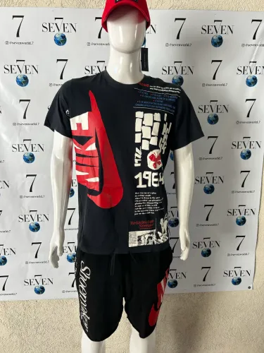 Conjunto Nike bowerman preto verão