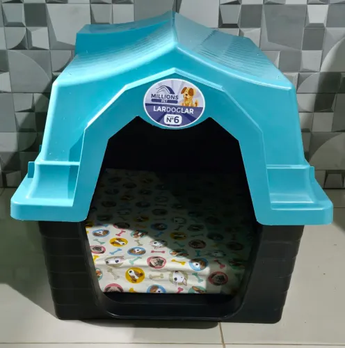 Casinha de cachorro número 6 + colchonete 50x40