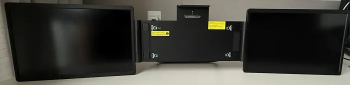 Monitor Portátil Duplo BAK 14 Polegadas Full HD IPS USB/USB-C/HDMI - 2 Telas
