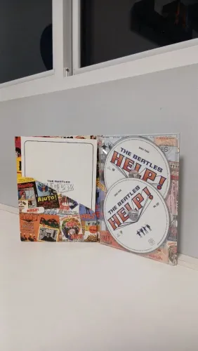 DVD Duplo The Beatles Help! 2007 Digipak + Booklet + Slipcase