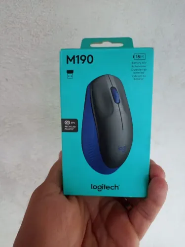 mouse sem fio, m190 logitech