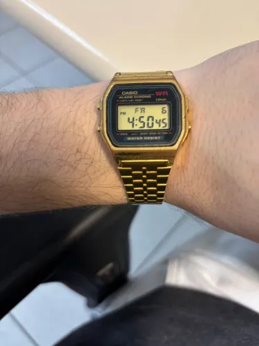 Relogio Casio Vintage Digital A159WGEA-1 - Original