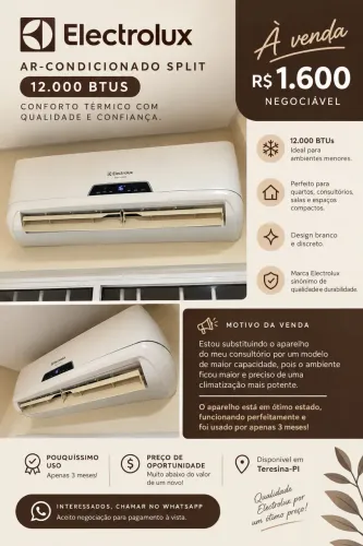 Ar condicionado Electrolux