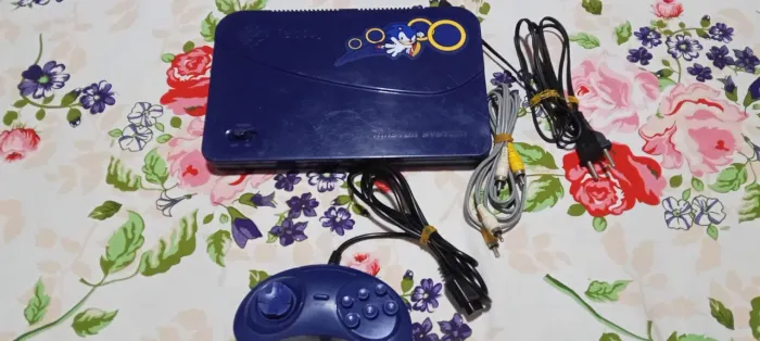 Master system com 132 jogos na memória