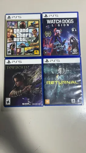 Jogos de Ps5 em perfeito estado 