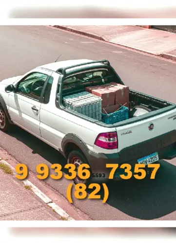 Frete (82) 9 9336.7357 com João - ATENDIMENTO AGORA nesta quarta-feira em Maceió e região