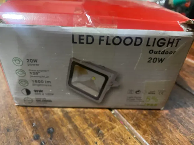 Refletor Led azul 20w
