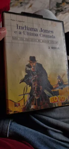 Jogo Indiana Jones e a Última Cruzada Master System caixa