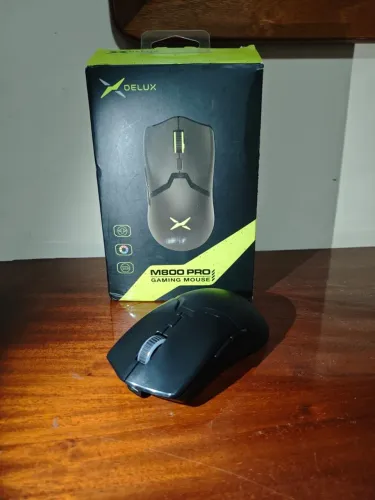 Mouse Gamer Delux M800 Pro Wireless / Sem Fios - Com Caixa Original
