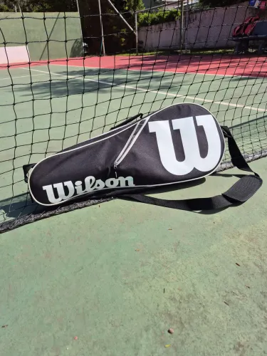 Raqueteira Wilson Advantage Preta X3 - até 3 raquetes