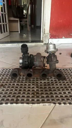 Coletor + Turbina + wastegate