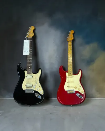 Guitarra fender American 87 e anos 2000