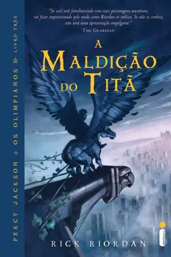 LIVRO PERCY JACKSON A MALDIÇÃO DO TITÃ