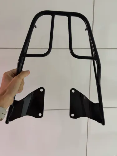 Vendo churrasqueira/suporte traseiro para moto