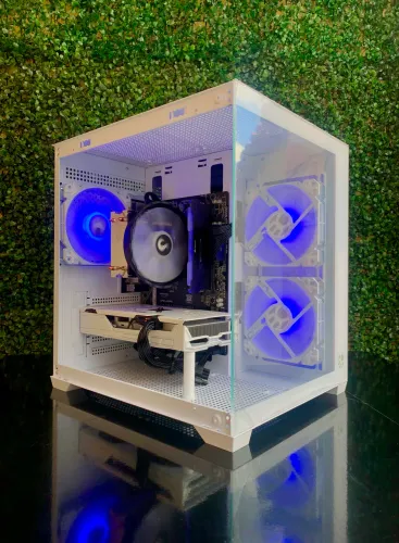 PC GAMER RYZEN 5 3500X + RX 5500XT 8GB BRANCA (LOJA)