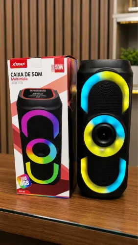Caixa de som portátil 50W