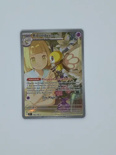 Carta Pokémon Ribombee da Lilian 164/159