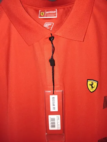 Camisa Polo Scuderia Ferrari nova XL
