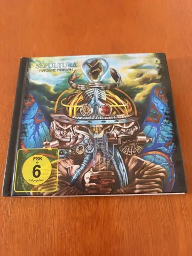Sepultura Machine Messiah Autografado | CD Digibook Importado + DVD | Item Raro de Colecio
