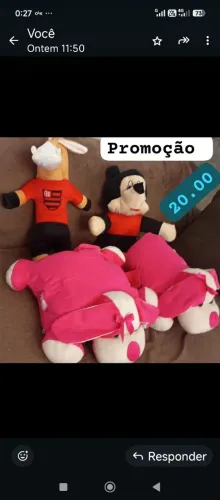 Pelúcia Ant alérgica 