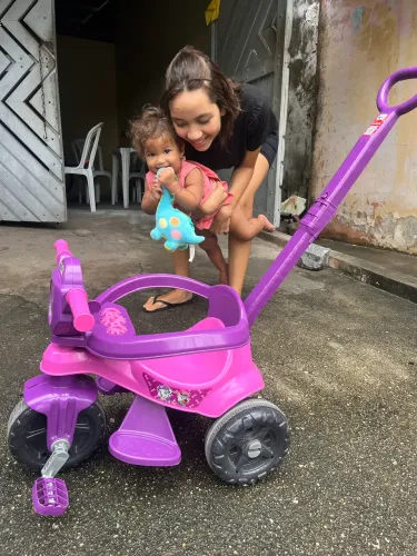 Triciclo bebê carrinho