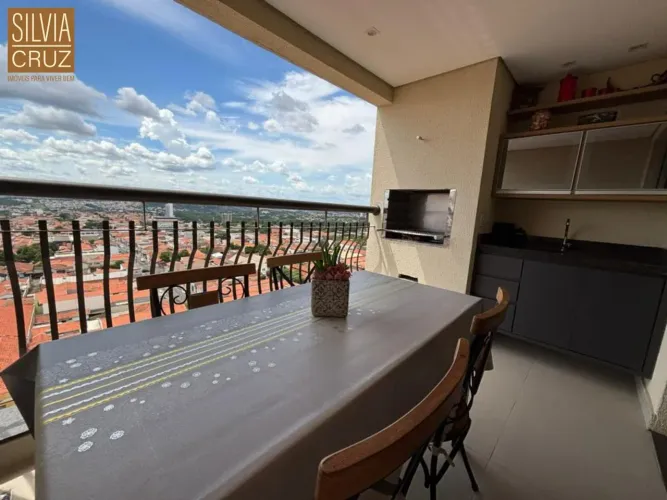 Apartamento andar alto, 3 dormitórios, com sacada gourmet - impecável! Ref.:605
