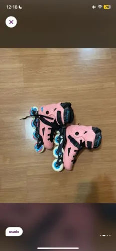 patins traxart inline 39/40 - revolt rose