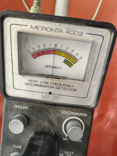 Detector de metal raro ideal para colecionador