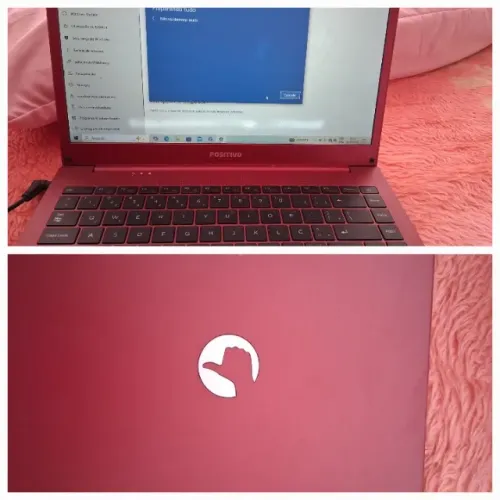Notebook POSITIVO Motion Plus red