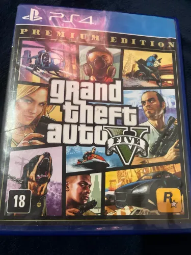 VENDO GTA 5 USADO VERSÃO PREMIUM 