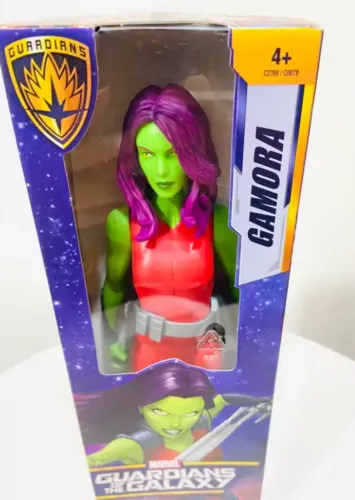 Boneca RARA Gamora 30cm Completa com Caixa Marvel Action Figure 1/6 Guardiões das Galáxias