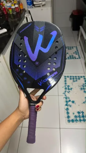 Raquete Camewin fibra de carbono 3k