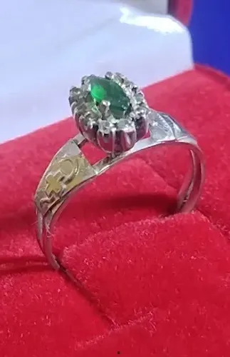 Anel de Formatura Prata 950 com Símbolo de Ouro 18 Kilates Todos os Cursos
