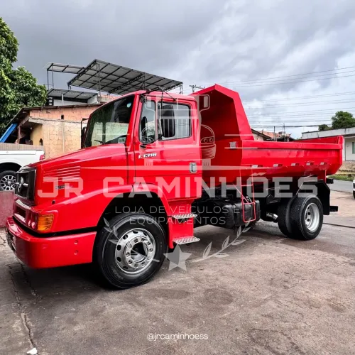 ANÚNCIO OFICIAL - Caçamba L1318 Mercedes Ano 2009 Reduzida Basculante 5m Facchini