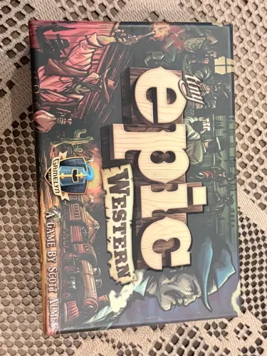 Tiny Epic Western jogo de tabuleiro