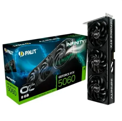 PLACA DE VIDEO RTX 5060 8GB PALIT INFINITY 3 FANS