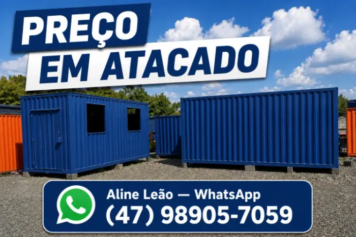 Container Metalon Desmontável - Aço Galvanizado frete facilitado