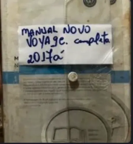 Manual do proprietário Voyage modelo novo 2017