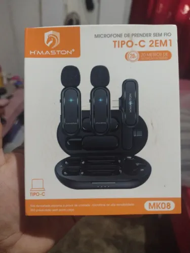 Microfone de lapela