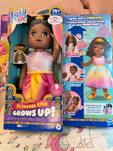 Baby alive princesa Ellie que cresce! NOVA, original!