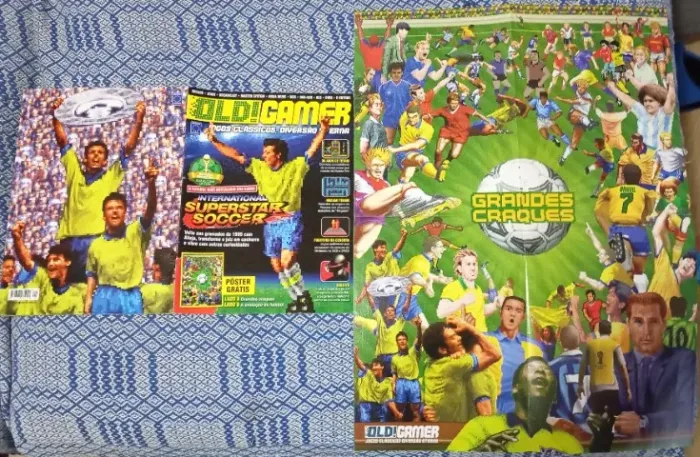 Revista Old Gamer Nº 21 International Superstar Soccer + Pôster
