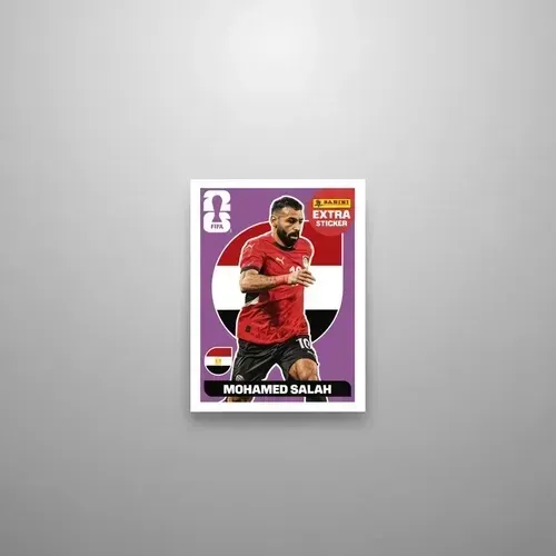 Figurinha Legend Mohamed Salah Roxa Copa 2026