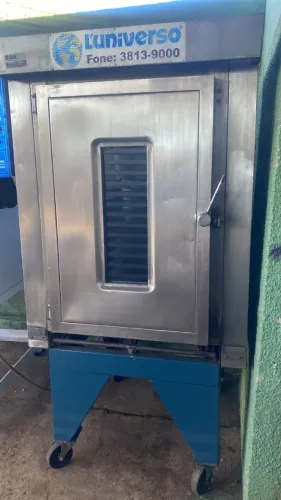FORNO INDUSTRIAL A GAS 10 ESTEIRAS