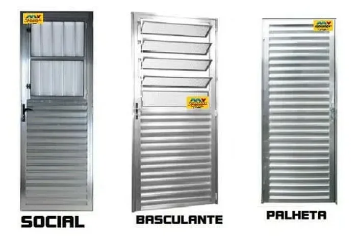 porta palheta alumínio brilhante 