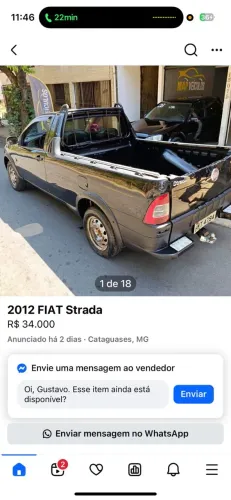Fiat Strada 1.4 MPI Fire Flex 8V CS 2012